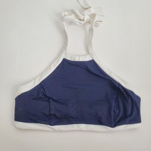 SEAFOLLY Halter Colorblock Swim Top